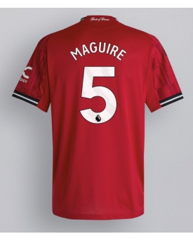 Billige Fotballdrakt Manchester United Harry Maguire #5 Replika Hjemmedrakt 2025-26 Kortermet Billige Fotballdrakt Manchester United Harry Maguire #5 Replika Hjemmedrakt 2025-26 Kortermet